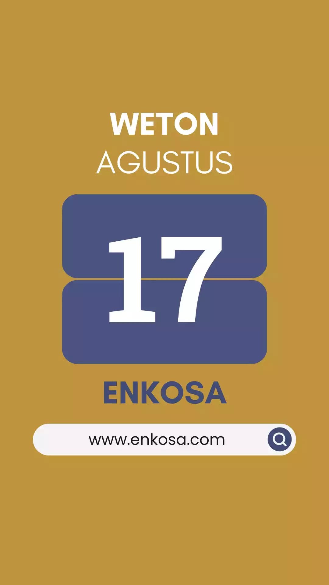 Weton 17 Agustus 2023 – Enkosa.com – Kalender Online Lengkap