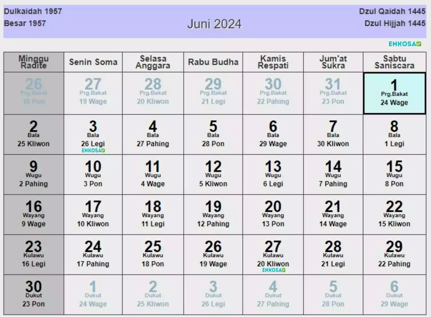Kalender Jawa Juni 2024 Lengkap Hari Baik.webp