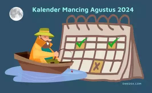 Kalender Mancing Agustus 2024 Fase Bulan Lengkap