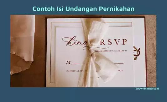Contoh Undangan Pernikahan Berbahasa Indonesia Dan Jawa