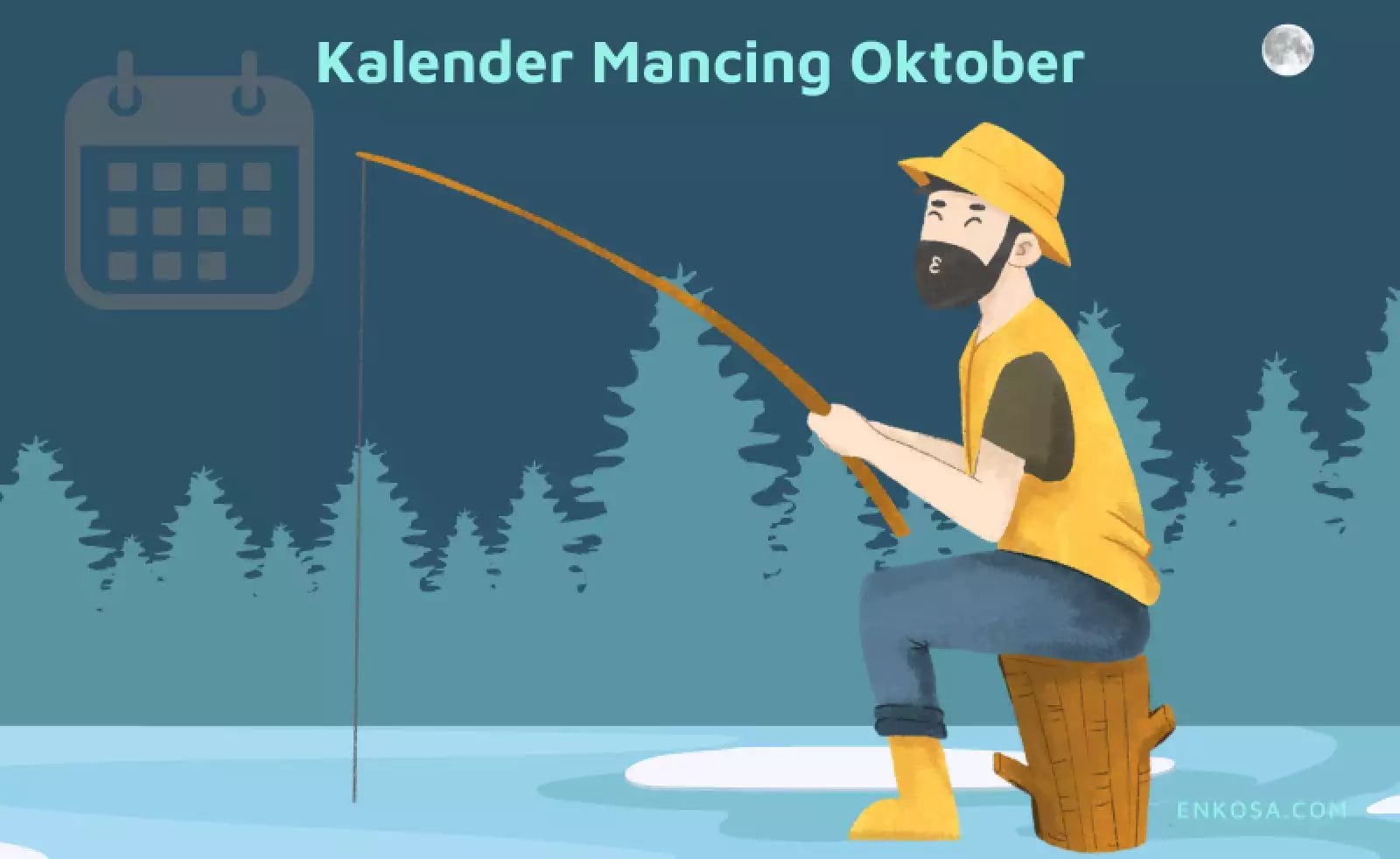 Kalender Mancing Oktober 2025 Fase Bulan Lengkap