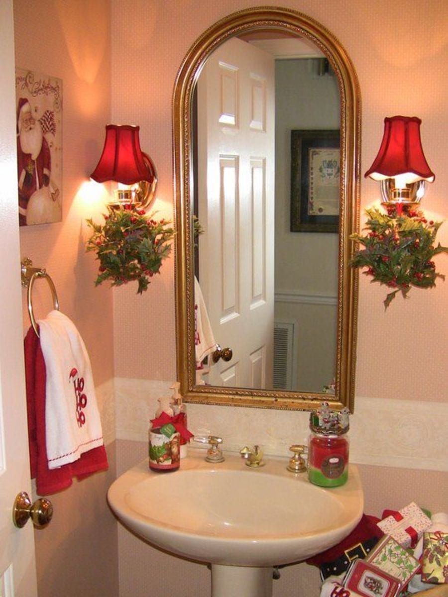 Christmas Bathroom Decor Ideas